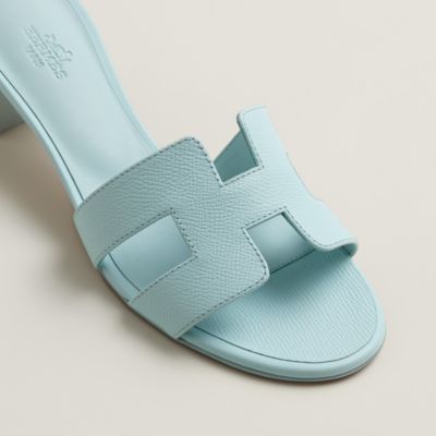 Blue - Oasis - Hermès women's shoes & leather footwear | Hermès USA